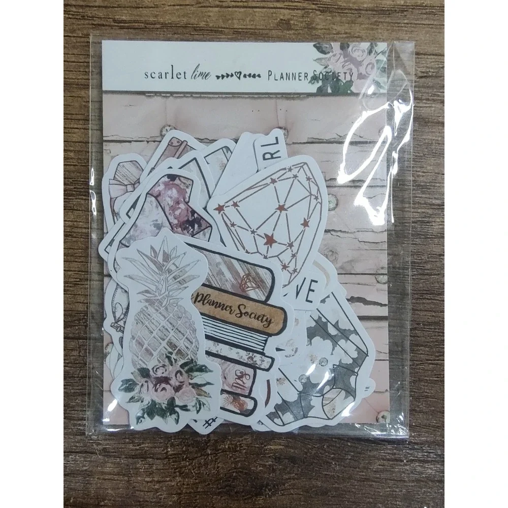 Scarlet Lime Planner Society  Planner Stickers Boho Muted Palette